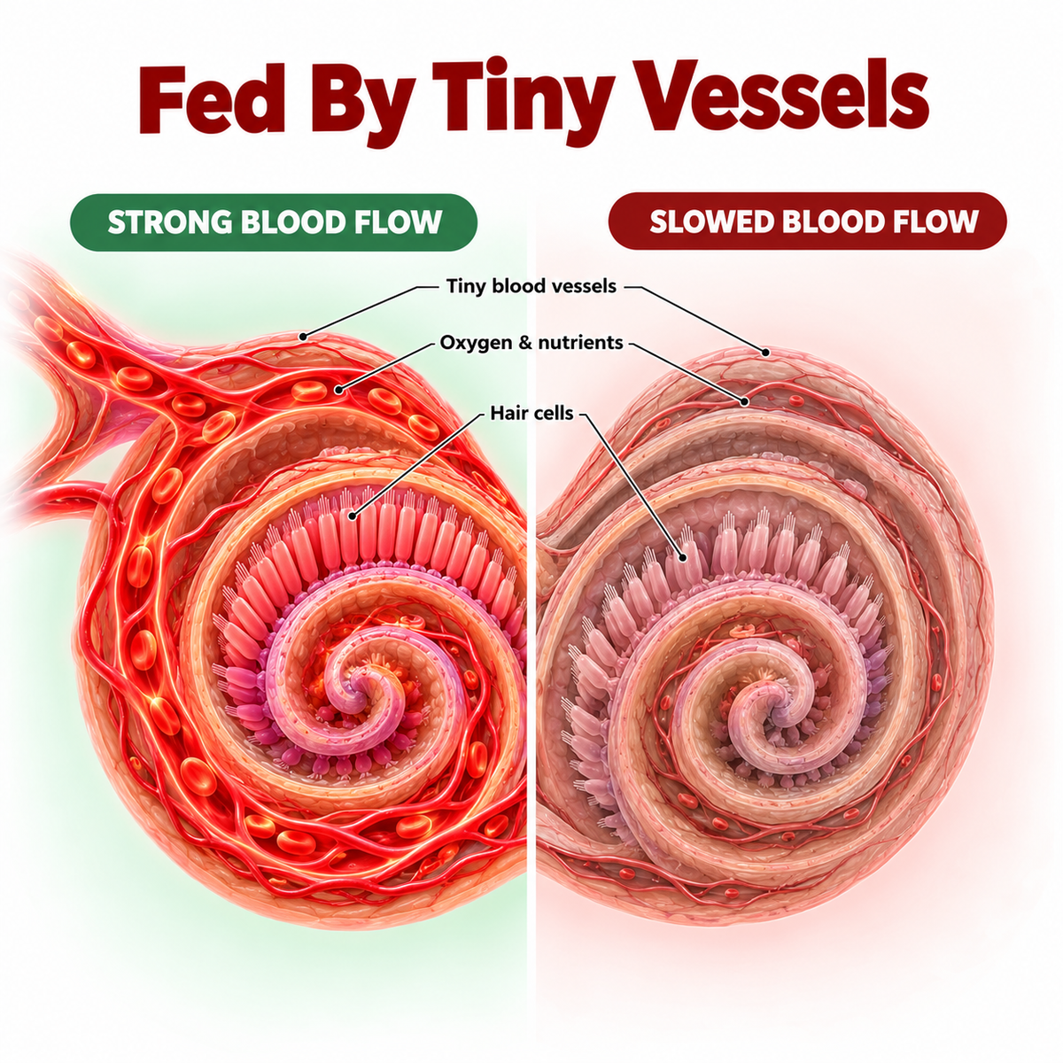 Your Inner Ear Runs On Blood Flow